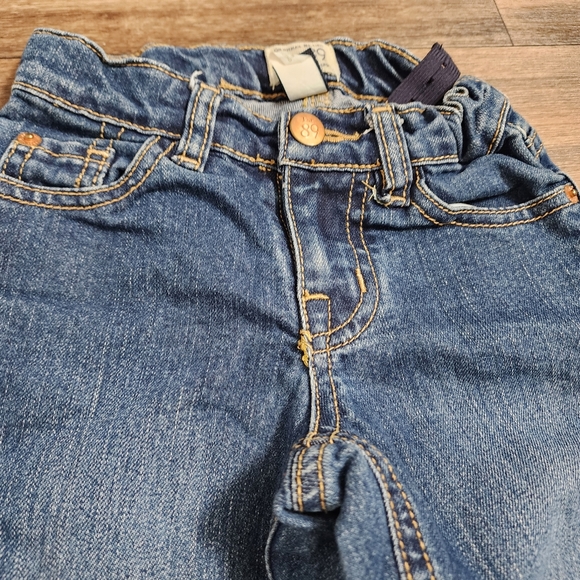 🌺3/$20 Children's Place skinny stretch jeans adjustable waist little gir - Picture 2 of 5